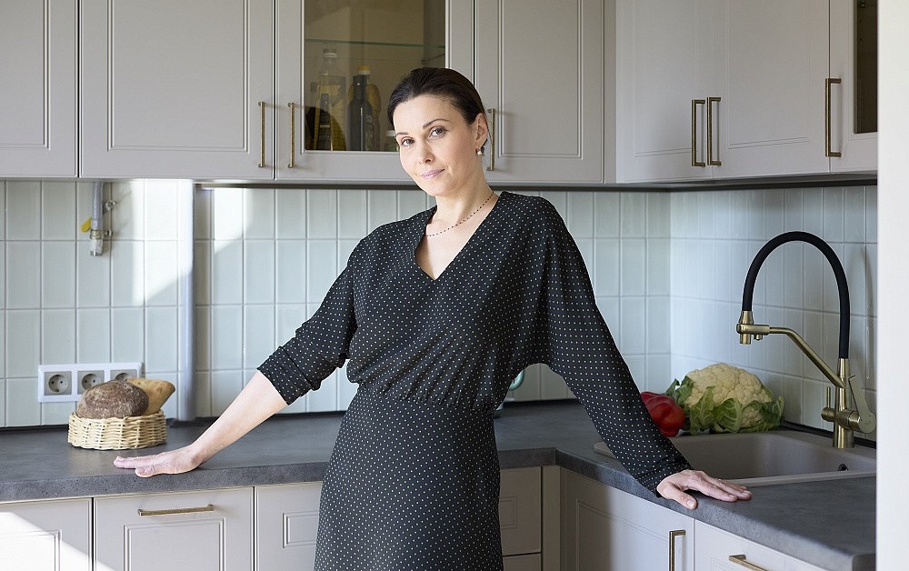 Кухня для актрисы Александры Урсуляк