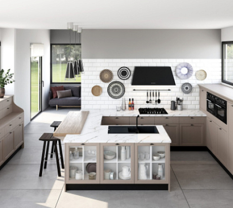 Светлая кухня: идеи дизайна, фото в интерьере в Обнинске