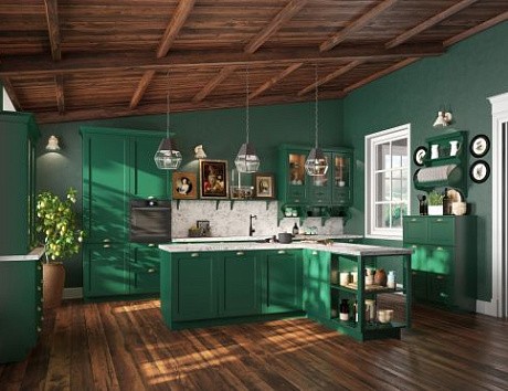 Проектирование кухни с островом