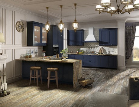 Как менялась мода на форму кухонь