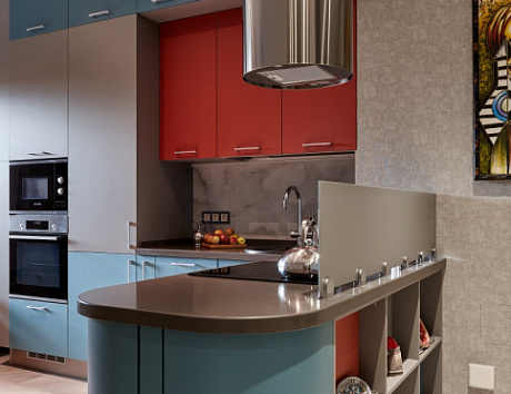 Серая кухня в Санкт-Петербурге