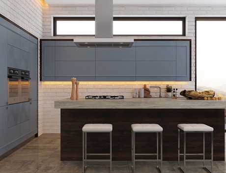 дизайн светлой кухни