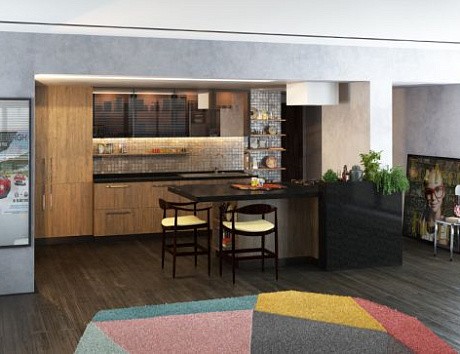 Бюджетная кухня площадью 6 кв.м