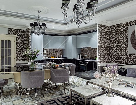 Угловые кухни модерн