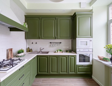 дизайн светлой кухни