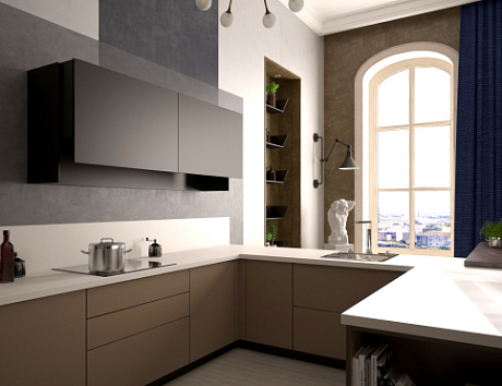 Темная кухня в Казани