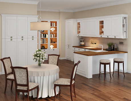 Белая кухня в Волгограде