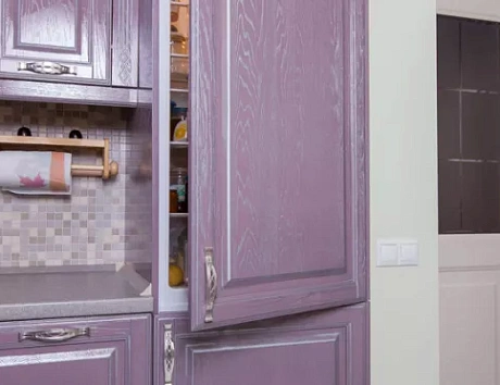 Фиолетовая кухня в Казани