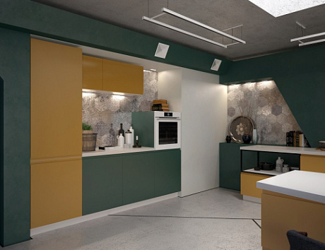 Желтая кухня в Казани