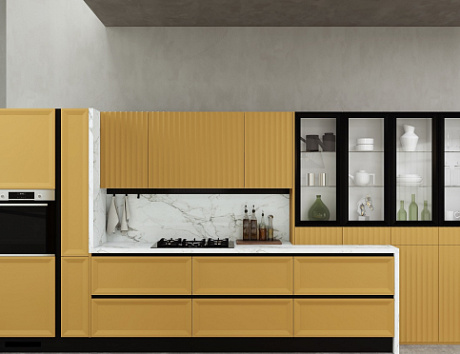 Желтая кухня в Ярославле