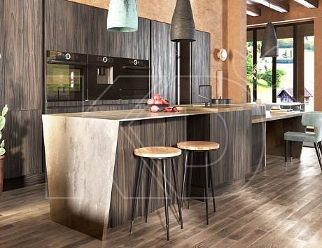 Деревянная кухня