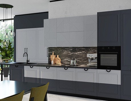 Дизайн стен на кухне