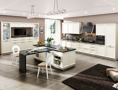 кухня из массива дерева