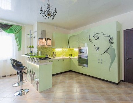 Что такое кухни с фотопечатью?