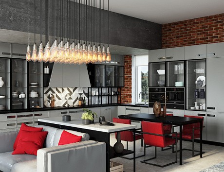 Как оформить кухню в частном доме?