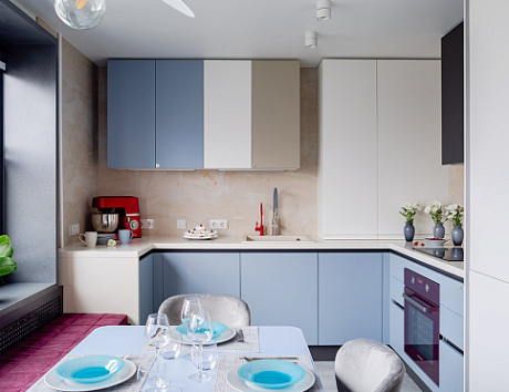 Кухня в светлых тонах