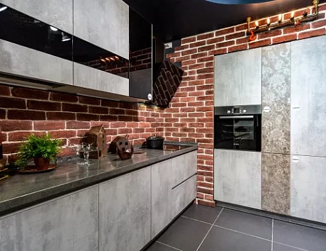 Серая кухня в Сызрани