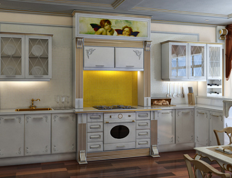 Белая кухня в Волгограде